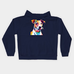 Jack Russell Terrier Pop Art - Dog Lover Gifts Kids Hoodie